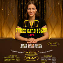 Dolly Casino - Three Card Poker Live - Online Spielen